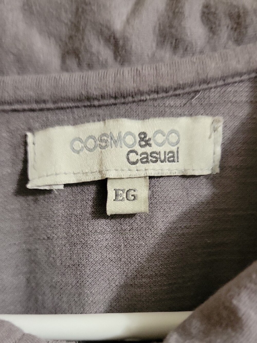 ⭐️ Gray Polo Shirt - Cosmo & Co - Picture 2 of 3